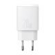 2. Baseus Compact fast charger USB / USB Type C 20W 3A Power Delivery Quick Charge 3.0 white (CCXJ-B02)