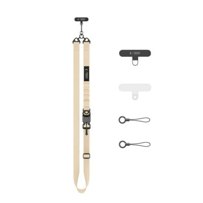 2. Tech-Protect C9S Rope Crossbody Phone Lanyard - Beige
