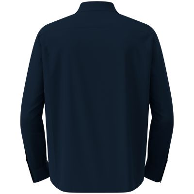 3. Men's long-sleeve shirt Odlo Shirt l/s ESSENTIAL, blue