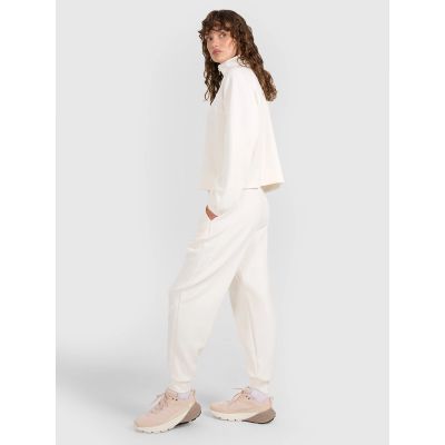 4. Women's 4F modal jogger sweatpants 4FWAW25TTROF1180-11S