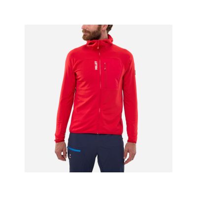 3. MILLET Trilogy Icon Lightgrid Hd M red men's sweatshirt