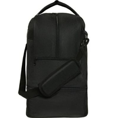 8. ZUNO sports bag with double bottom, black