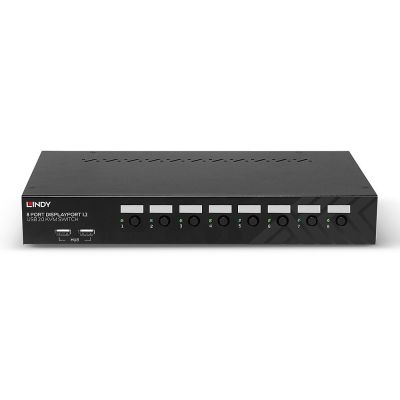 4. Lindy 39540 KVM Switch Rack Mounting Options Black