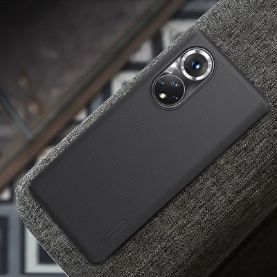 7. Nillkin Super Frosted Shield reinforced case cover for Honor 50 Pro black