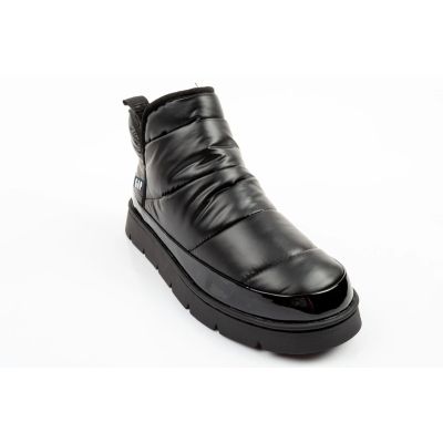 2. GAP Women's Shoes Alabama Winter Ankle Boots Black Slip-On