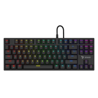 SAVIO MECHANICAL KEYBOARD RGB OUTEMU BLUE TEMPEST X2