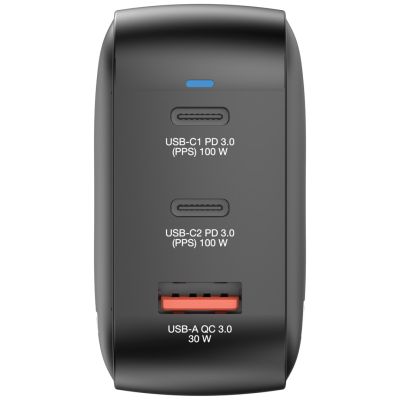 9. Verbatim GaN Charger 100W Universal Black AC Fast Charging Internal