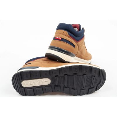 8. Levi's children's shoes youth Sierra ankle boots brown