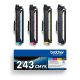 11. Brother toner kit TN243CMYK=TN-243CMYK, 1000 pages