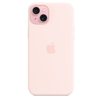 2. Apple Silicone Case with MagSafe Light Pink, for iPhone 15 Plus, MT143ZM/A