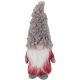 2. DECORATIVE SANTA CLAUS 22CM GRAY