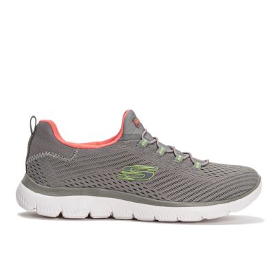 Skechers SUMMITS FAST ATTRACTION Shoes Gray (149036GYHP)
