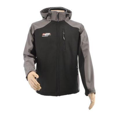 AWTOOLS SOFTSHELL JACKET T4/ GREY-BLACK/ XXXL