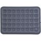 40. FLOCKED MATTRESS FOR 2 PEOPLE WITH BUILT-IN FOOT PUMP 191x137x22CM 24131