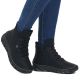 48. Women's insulated black ankle boots Rieker 55069-00