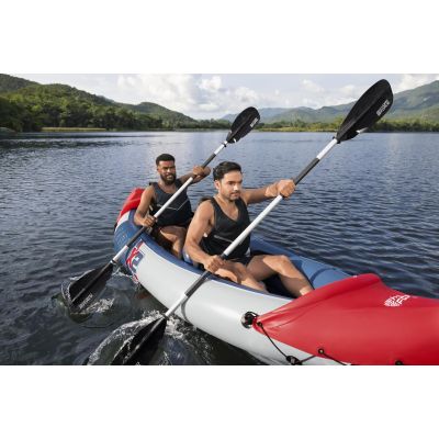 6. Bestway 65077/25 Sport Kayak 1 Person Multicolor Acrylonitrile Butadiene Styrene Copolymer (ABS), Aluminum, Polypropylene (PP), Polyvinyl Chloride (PVC) Inflatable Kayak
