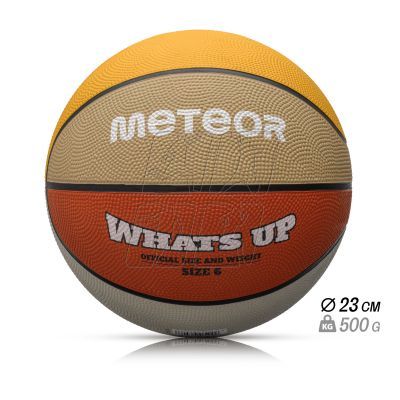 7. Meteor What&#39;s up 6 basketball ball 16799 size 6