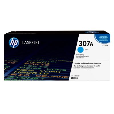 86. HP 307A original cyan LaserJet toner cartridge
