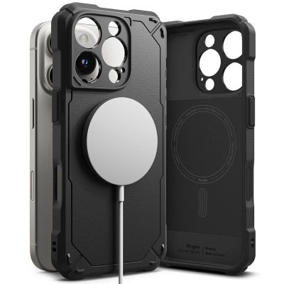 Ringke Rugged Gear MagSafe iPhone 16 Pro Case - Black