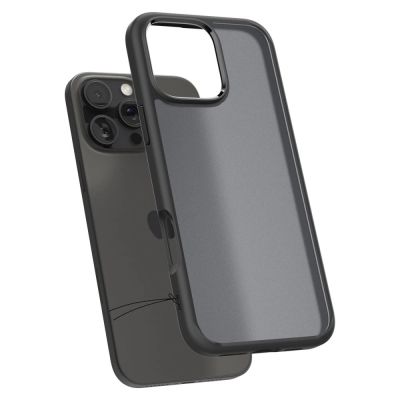4. Spigen Ultra Hybrid iPhone 16 Pro Case - Black