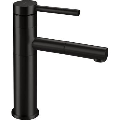 Washbasin tap with pull-out spout