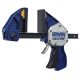 7. IRWIN 10505943 Carpenter's Clamp 30 cm Black, Blue, Gray