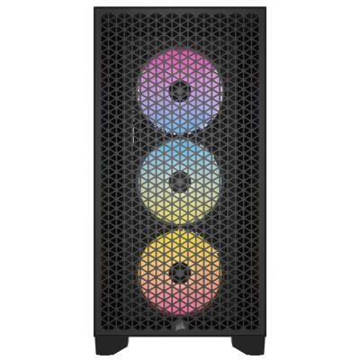 2. Corsair 3000D RGB AIRFLOW Black case