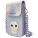 5. Nimmy Big Eyed Pet 2.0 Rabbit 3-in-1 Phone Bag + Wallet + Tracker Case - Purple