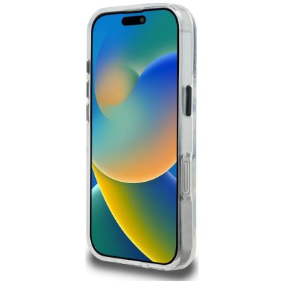 5. Karl Lagerfeld IML Choupette Sketch Logo MagSafe iPhone 17 Case - Clear