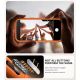 5. Supcase IBLSN Ares Flip MagSafe Case for iPhone 17 Pro Max - Orange
