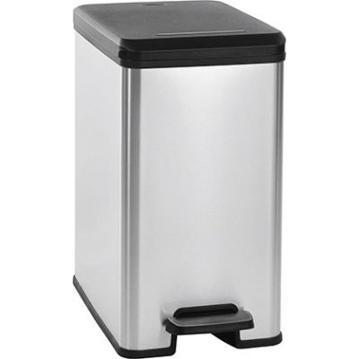CURVER WASTE BIN SLIM BIN 25L / IML METALLIC