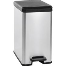 CURVER WASTE BIN SLIM BIN 25L / IML METALLIC