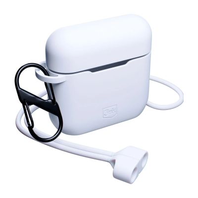 6. 3mk Silicon AirPods Case for AirPods 3 - white