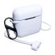 6. 3mk Silicon AirPods Case for AirPods 3 - white