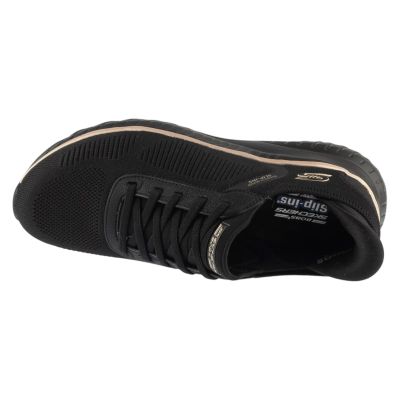3. Skechers Slip-Ins: BOBS Sport Squad Chaos – Current Muse 117497-BKRG Black, 36