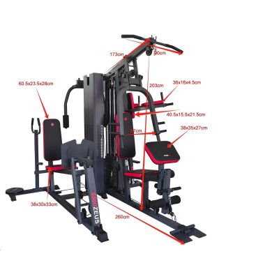 9. ATLAS MULTI-STATION GYM 5500 ZEUS ENERO FIT