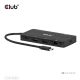 10. Club3D USB-C 9in1-HUB >2xHDMI/2xUSB/USB-C/LAN 4K60Hz PD100W retail