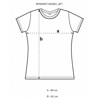 2. Women's T-shirt LEONE LW1022/S16 white "M"