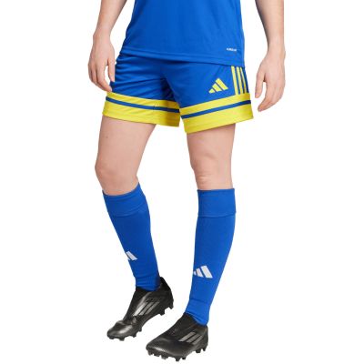 adidas Squadra 25 women's shorts blue and yellow JN5408
