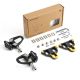 12. Rockbros RD9 SPD Carbon Fiber and Titanium Alloy Pedal Cleats - Black