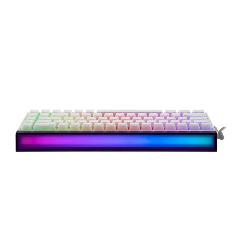9. gasket HERO68HE WHITE LIGHT HOUSE Jade King switch RGB keyboard AULA
