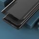 12. Eco Leather View Case case for Samsung Galaxy A14 with a flip stand black