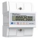 17. Qoltec 50980 Three-phase electronic meter with reset | DIN rail energy meter | 400V | 100A | LCD | LED | 4P