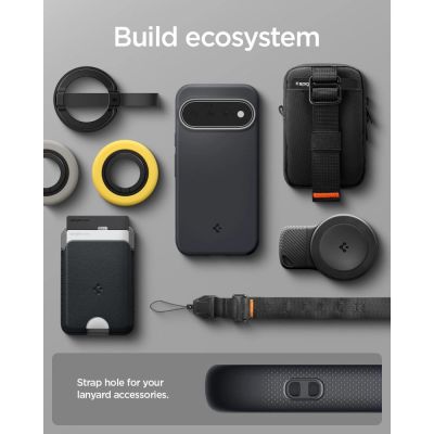 13. Spigen Nano Pop MagSafe Case for Google Pixel 11 - Black and Gray