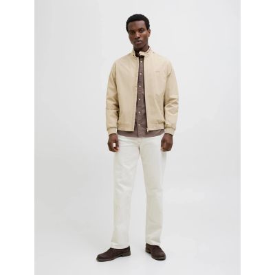 2. Jack&Jones men's jacket JPRBLUBRAD BOMBER JACKET SN 12273393 WHITE PEPPER