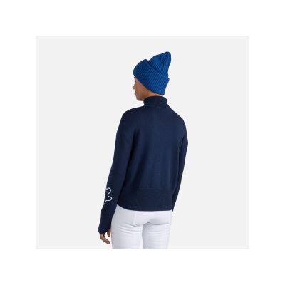 6. Rossignol W Jcc Roll Neck Sweater Blue