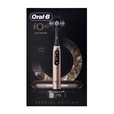 5. Oral-B iO Series 10 Lunar Special Edition Gold Toothbrush