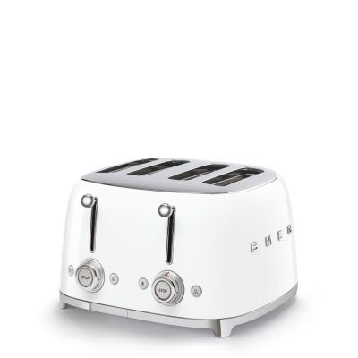 Skrudintuvas Smeg for 4 slices, balta