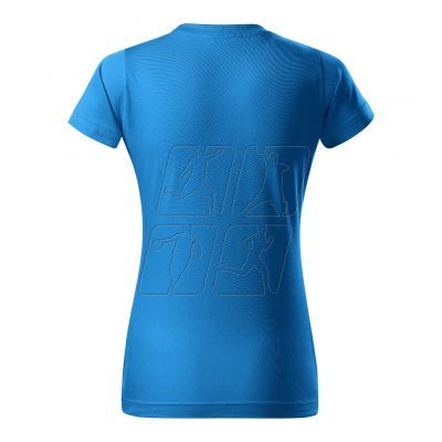 4. Women's Basic T-shirt (snorkel blue)