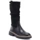Women's warm, ruffled boots, black M.Daszyński SA259-